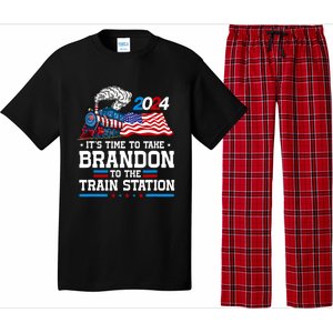 Brandon To Thetrain Station Kinda Day 2024 Pajama Set