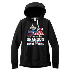 Brandon To Thetrain Station Kinda Day 2024 Women's Fleece Hoodie