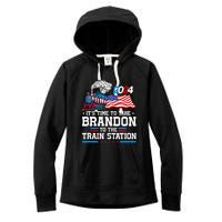 Brandon To Thetrain Station Kinda Day 2024 Women's Fleece Hoodie