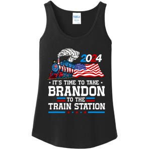 Brandon To Thetrain Station Kinda Day 2024 Ladies Essential Tank