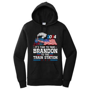 Brandon To Thetrain Station Kinda Day 2024 Women's Pullover Hoodie