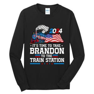 Brandon To Thetrain Station Kinda Day 2024 Tall Long Sleeve T-Shirt