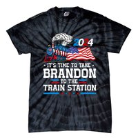 Brandon To Thetrain Station Kinda Day 2024 Tie-Dye T-Shirt