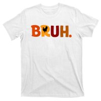 Bruh Thanksgiving Teens Turkey Bruh T-Shirt