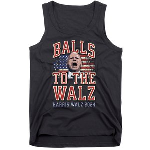 Balls To The Walz Tim Walz For Vp Walz And Harris Vote 47 Tank Top