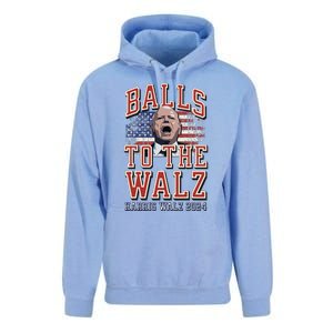 Balls To The Walz Tim Walz For Vp Walz And Harris Vote 47 Unisex Surf Hoodie