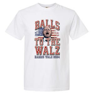 Balls To The Walz Tim Walz For Vp Walz And Harris Vote 47 Garment-Dyed Heavyweight T-Shirt