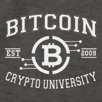 Bitcoin To The Moon Btc College Vector Backpack