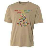 Besides The Tree Guess Who Is Getting Lit This Year Xmas Cooling Performance Crew T-Shirt