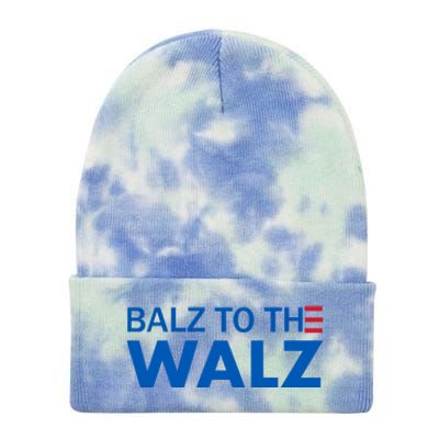 Balz To The Walz Harris Walz 2024 Tie Dye 12in Knit Beanie