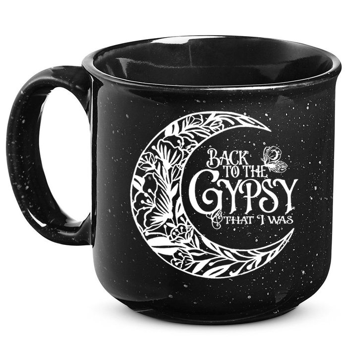 Back To The Gypsy That I Was 15oz Campfire Ceramic Mug