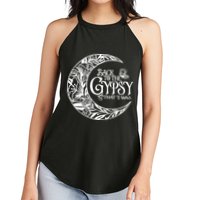 Back To The Gypsy That I Was Women's Perfect Tri Rocker Tank