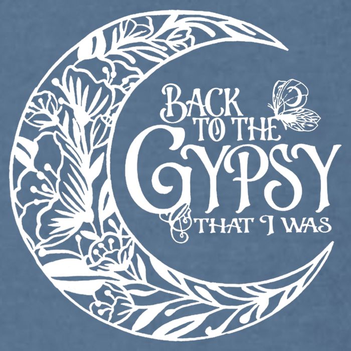 Back To The Gypsy That I Was Garment-Dyed Sweatshirt