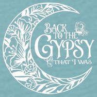 Back To The Gypsy That I Was Sueded Cloud Jersey T-Shirt