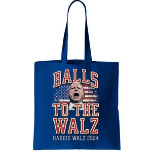 Balls To The Walz Tim Walz For Vp Walz And Harris Vote 47 Tote Bag