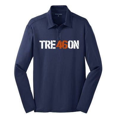 Barron Trump Tre46on New Silk Touch Performance Long Sleeve Polo