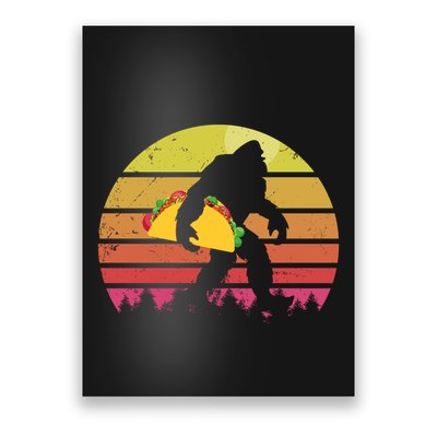 Bigfoot Taco Tees For Women Plus Suze Poster