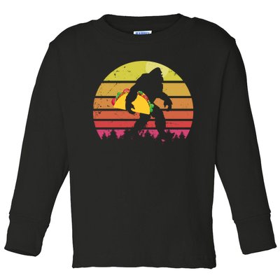 Bigfoot Taco Tees For Women Plus Suze Toddler Long Sleeve Shirt