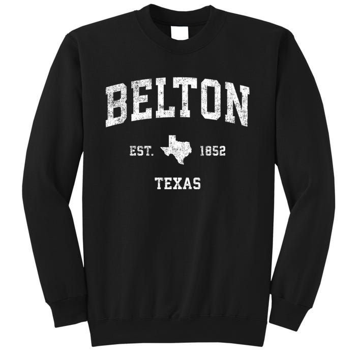 Belton Texas Tx Vintage Sports Sweatshirt