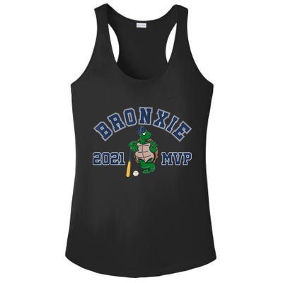 Bronxie The Turtle MVP Ladies PosiCharge Competitor Racerback Tank