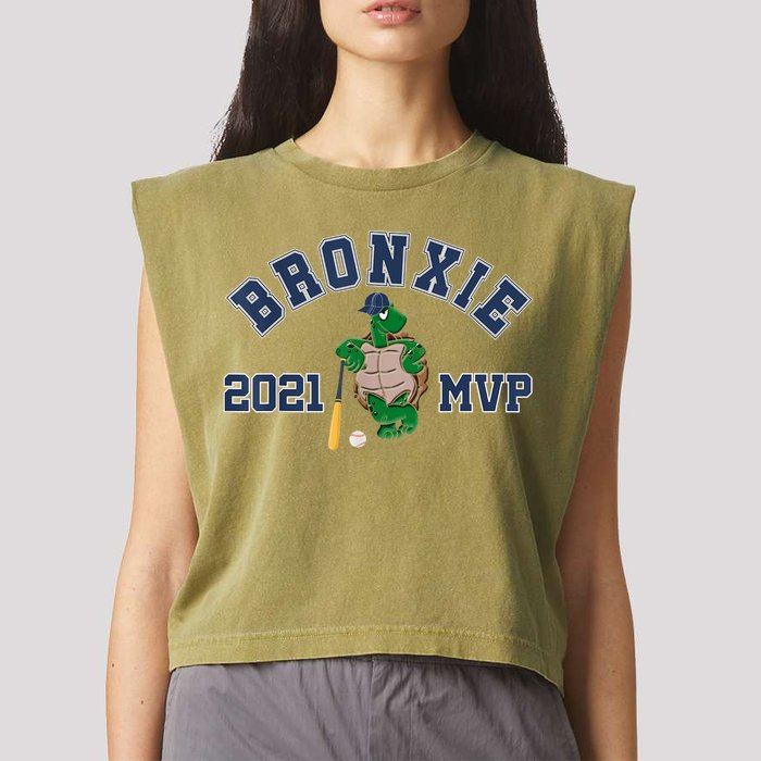 Bronxie The Turtle MVP Garment-Dyed Women's Muscle Tee