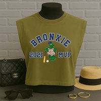 Bronxie The Turtle MVP Garment-Dyed Women's Muscle Tee