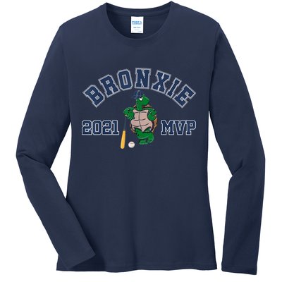 Bronxie The Turtle MVP Ladies Long Sleeve Shirt