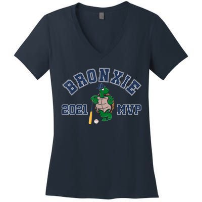Bronxie The Turtle MVP Women's V-Neck T-Shirt