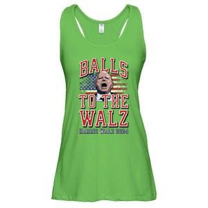 Balls To The Walz Tim Walz For Vp Walz And Harris Vote 47 Ladies Essential Flowy Tank