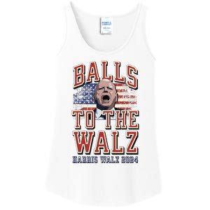 Balls To The Walz Tim Walz For Vp Walz And Harris Vote 47 Ladies Essential Tank