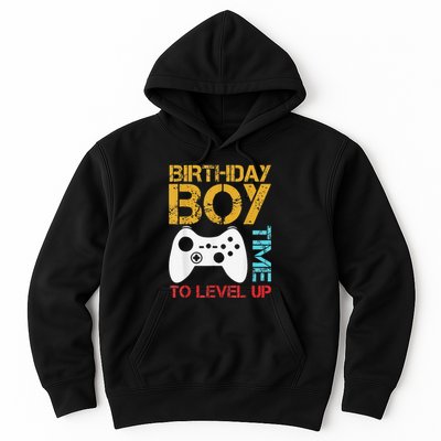 Birthday Time To Level Up Video Gamer Hoodie