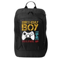 Birthday Time To Level Up Video Gamer City Backpack