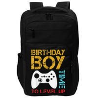 Birthday Time To Level Up Video Gamer Impact Tech Backpack