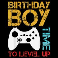 Birthday Time To Level Up Video Gamer Impact Tech Backpack