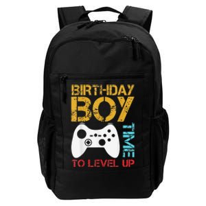 Birthday Time To Level Up Video Gamer Daily Commute Backpack