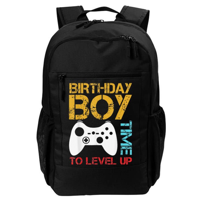 Birthday Time To Level Up Video Gamer Daily Commute Backpack