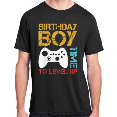 Birthday Time To Level Up Video Gamer Adult ChromaSoft Performance T-Shirt