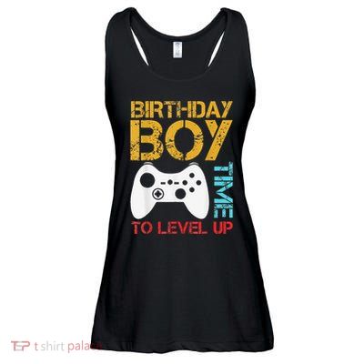 Birthday Time To Level Up Video Gamer Ladies Essential Flowy Tank