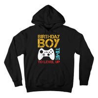 Birthday Time To Level Up Video Gamer Tall Hoodie