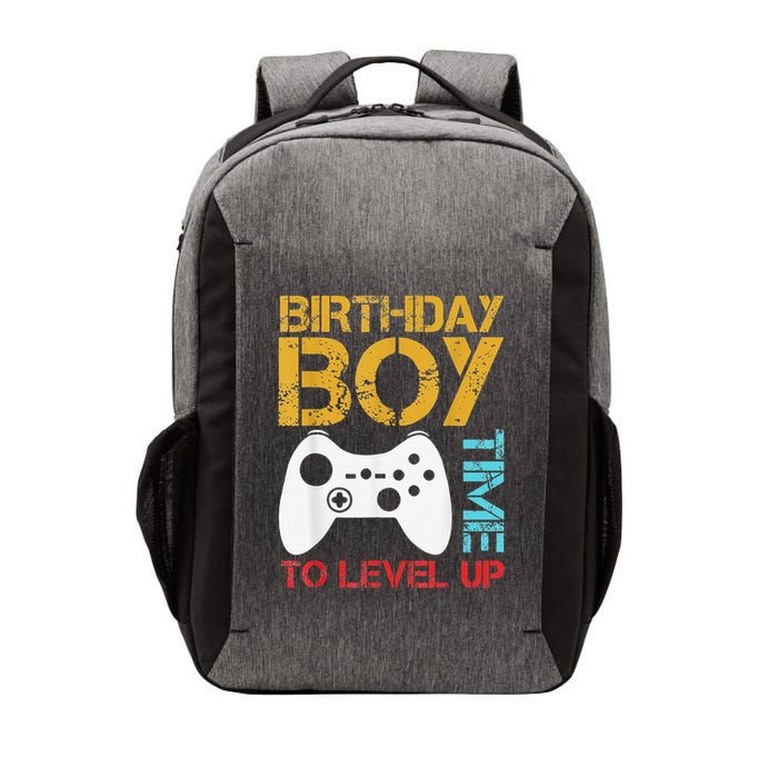 Birthday Time To Level Up Video Gamer Vector Backpack