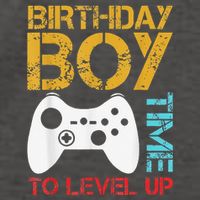 Birthday Time To Level Up Video Gamer Vector Backpack