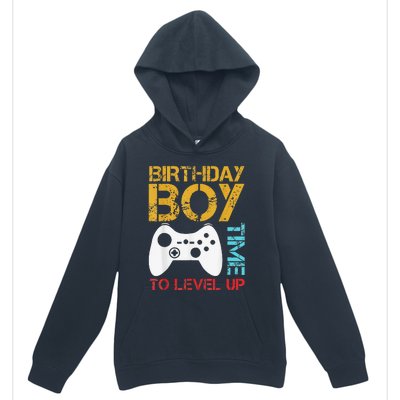 Birthday Time To Level Up Video Gamer Urban Pullover Hoodie