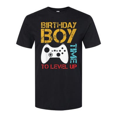 Birthday Time To Level Up Video Gamer Softstyle CVC T-Shirt