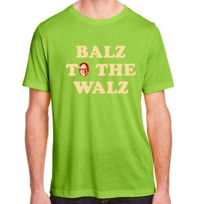 Balz To The Walz Harris Walz 47 President 24 Election Funny Adult ChromaSoft Performance T-Shirt