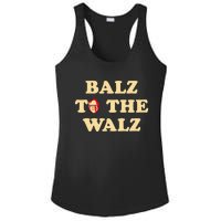 Balz To The Walz Harris Walz 47 President 24 Election Funny Ladies PosiCharge Competitor Racerback Tank