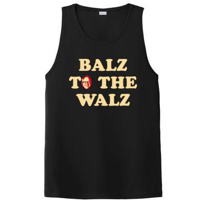 Balz To The Walz Harris Walz 47 President 24 Election Funny PosiCharge Competitor Tank