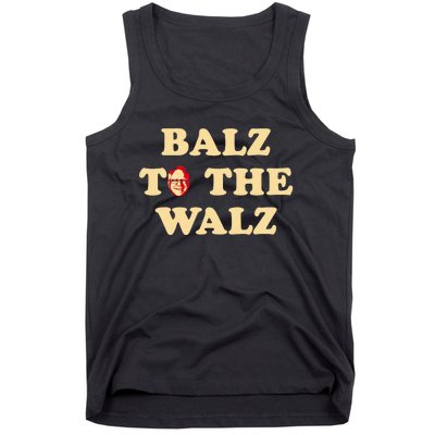 Balz To The Walz Harris Walz 47 President 24 Election Funny Tank Top