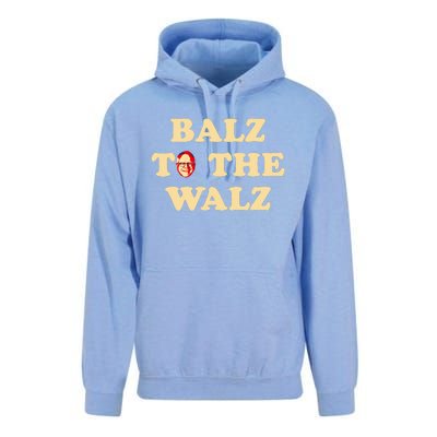 Balz To The Walz Harris Walz 47 President 24 Election Funny Unisex Surf Hoodie