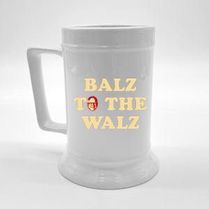 Balz To The Walz Harris Walz 47 President 24 Election Funny Beer Stein