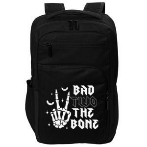 Bad Two The Bone Birthday 2nd 2 Years Old Birthday Boy Girl Gift Impact Tech Backpack